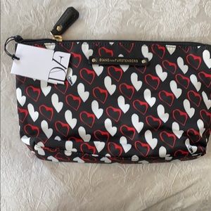 Diane Von Furstenberg makeup/accessory bag
